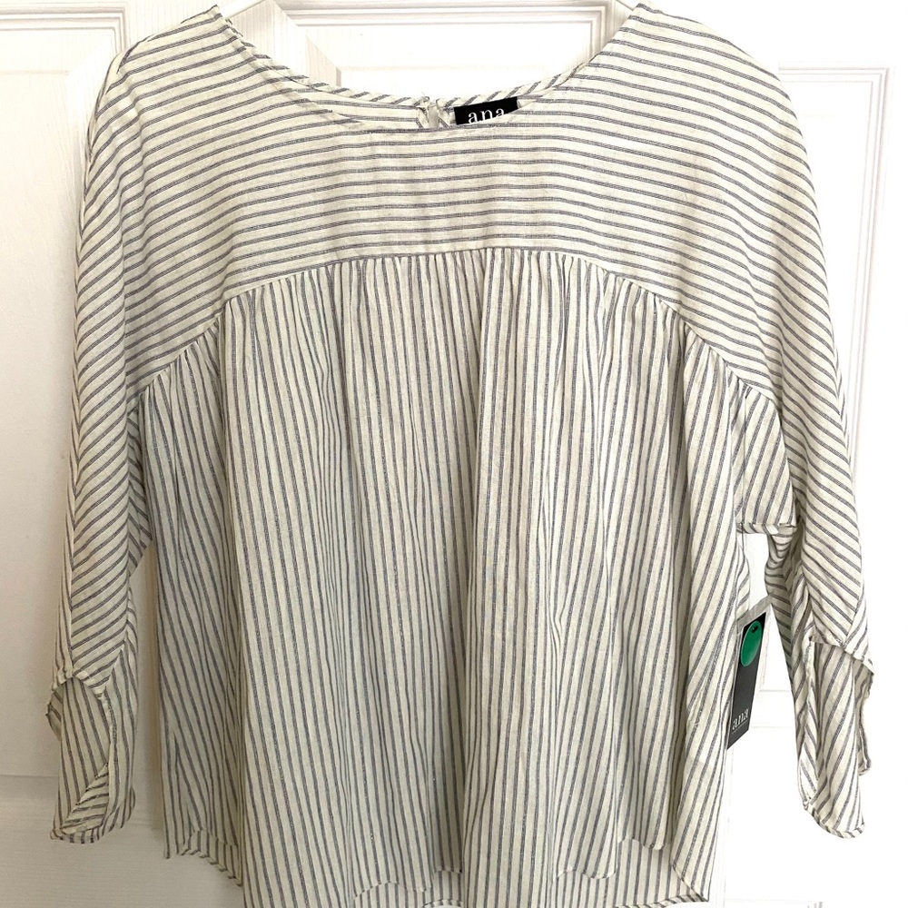 Ivory cotton blouse